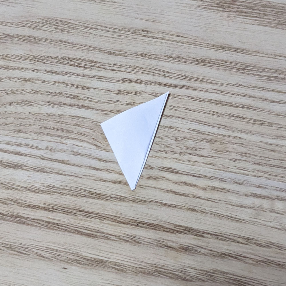 コピー用紙を糊付けする